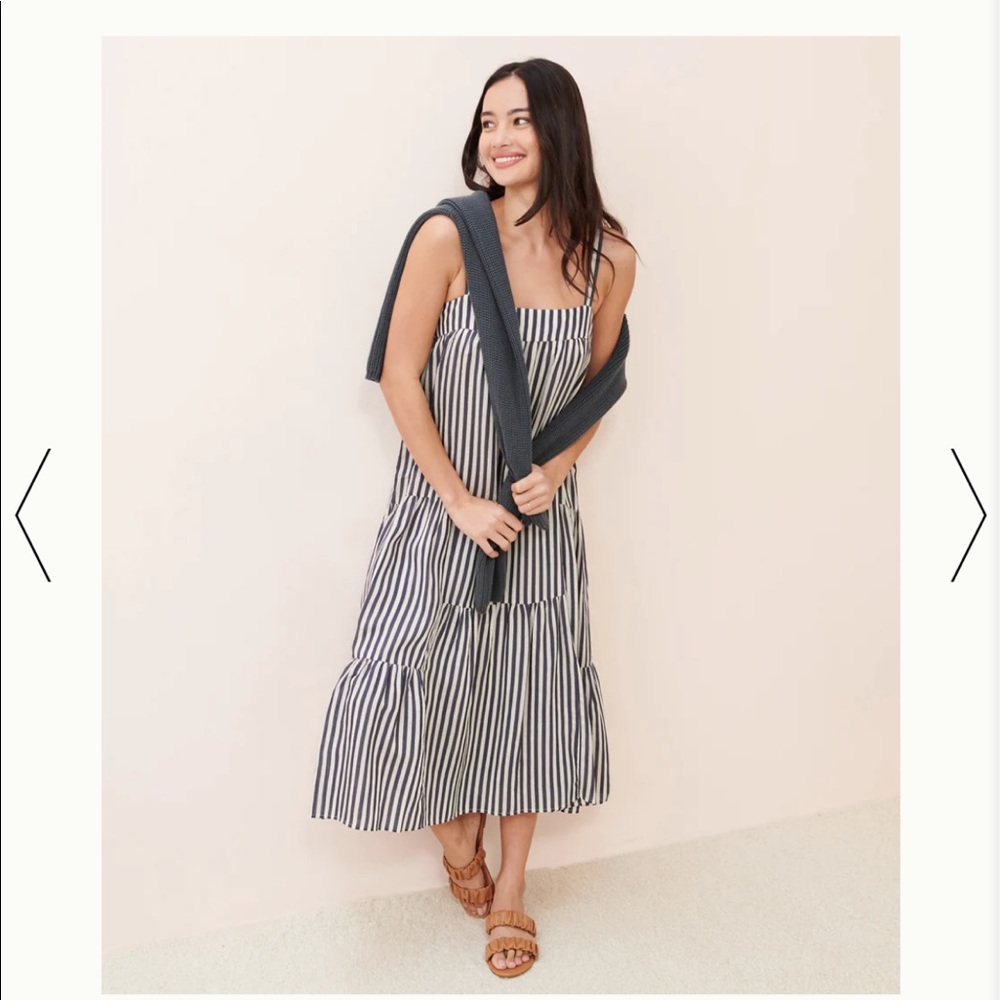 Jenni Kayne Ink Stripe Summer Dress